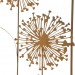 Декоративное настенное украшение "Аллиум", металл, 25х70 см
